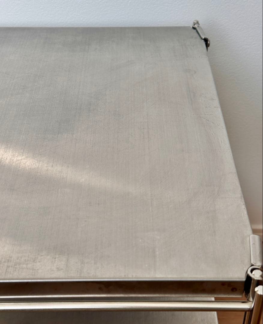 無印良品　ステンレスユニットシェルフ・ステンレス　42cm幅