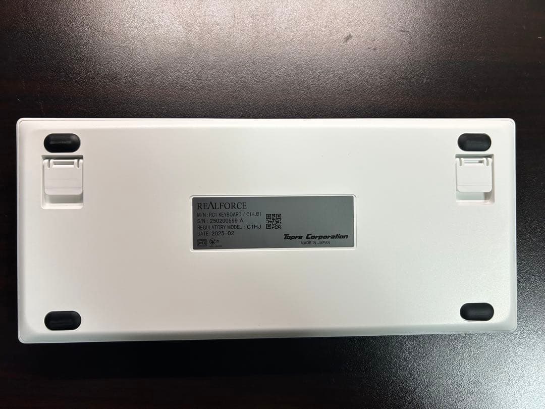 東プレ キーボード REALFORCE RC1 C1HJ21 45g ホワイト