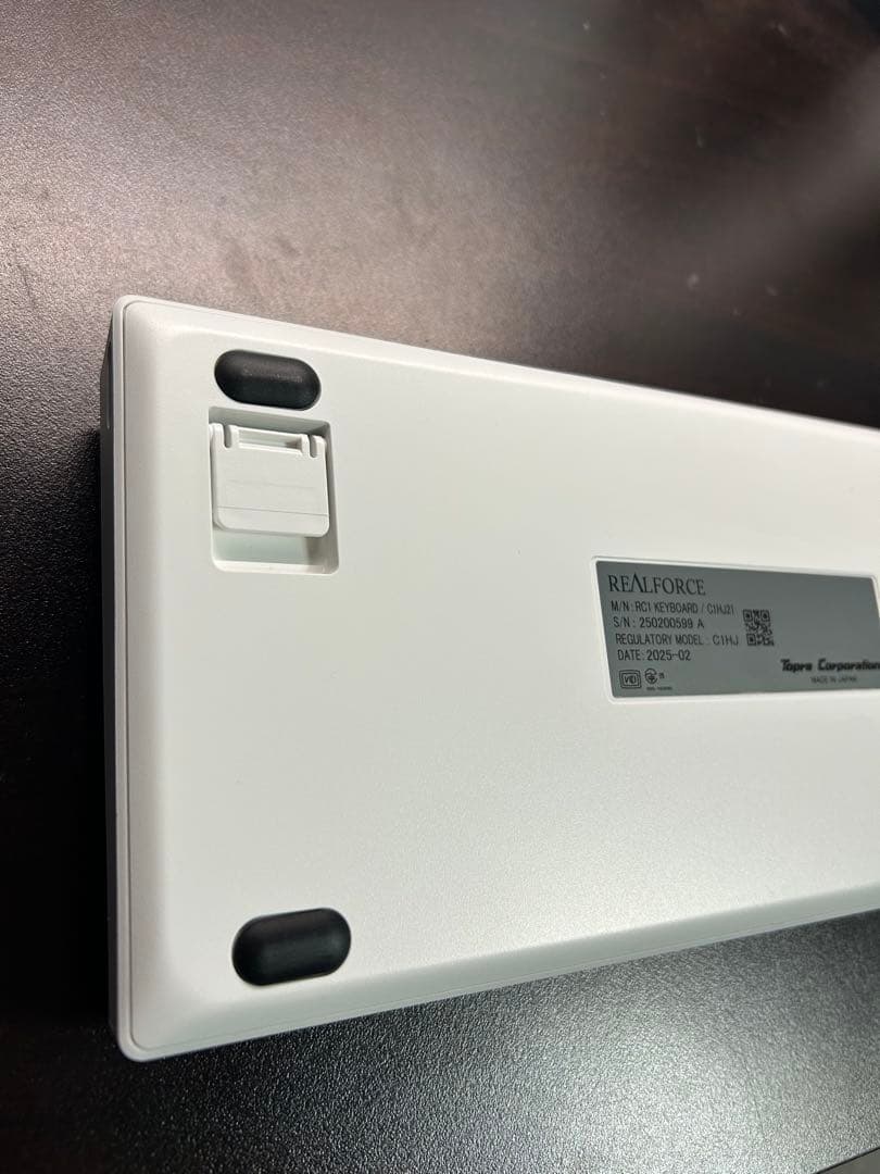 東プレ キーボード REALFORCE RC1 C1HJ21 45g ホワイト