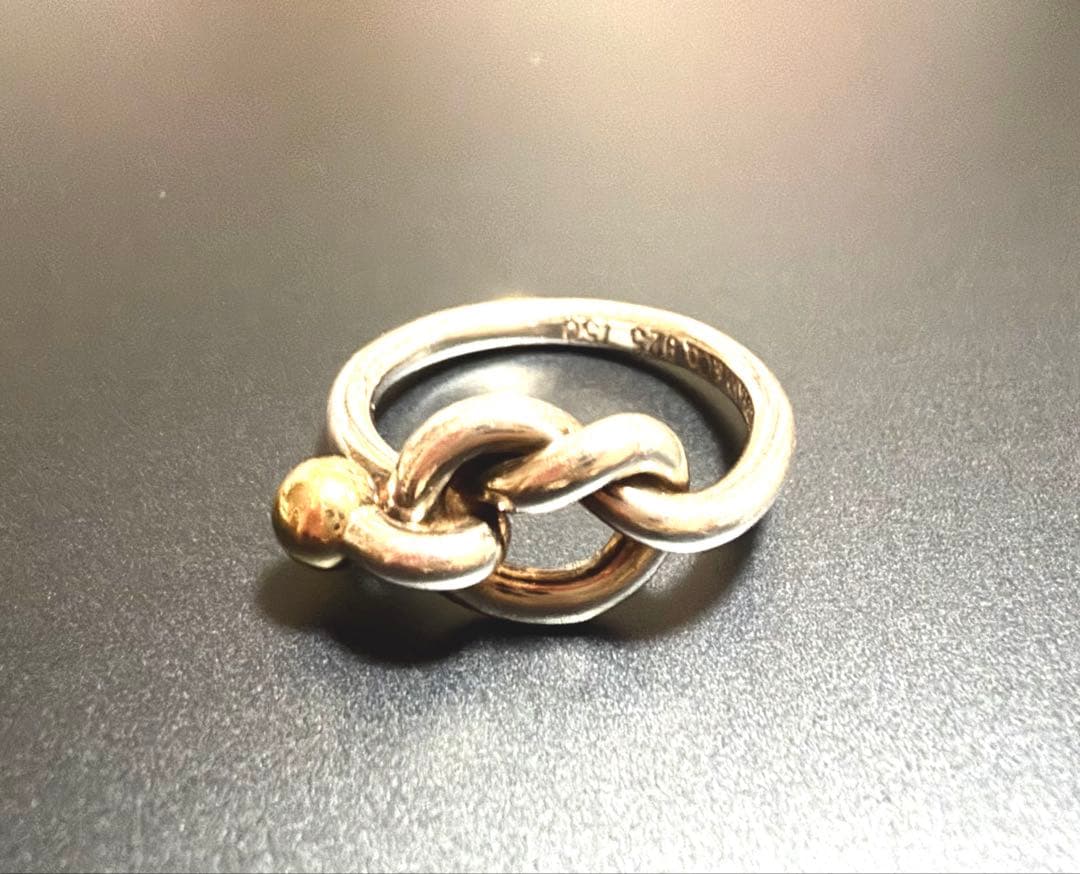 Tiffany & Co. ラブノットリング 9号