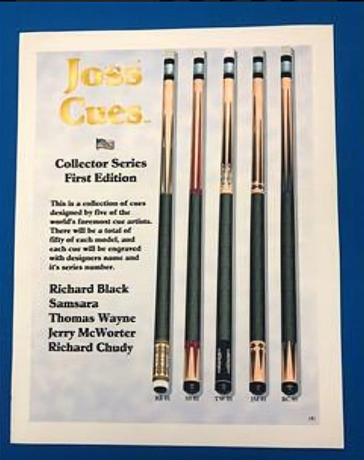 ★超希少★Richard black★コラボ★貴重★カスタム★Joss cue★