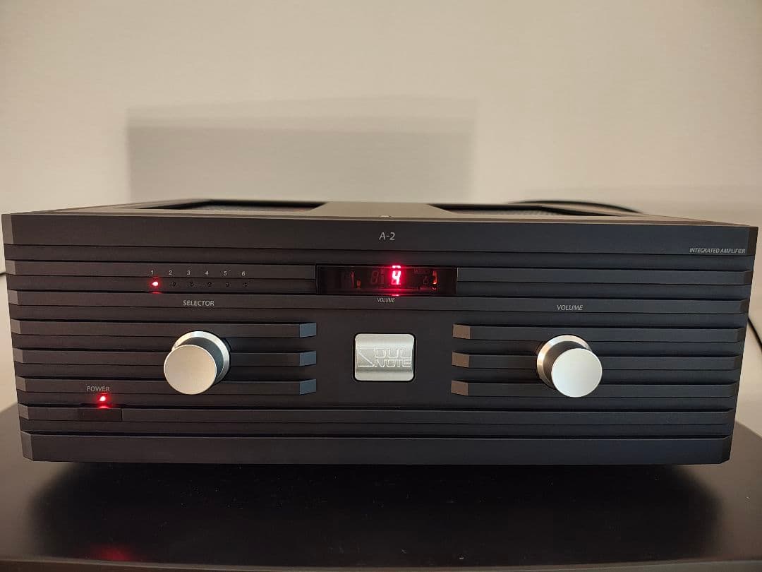 極美品 SOULNOTE A-2 ソウルノート プリメインアンプ ブラック