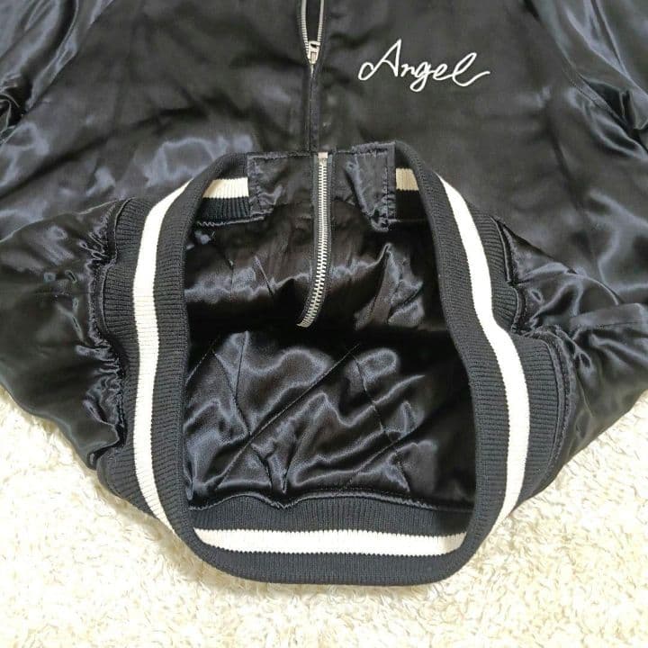 ✅️出品→10/19迄✅️新品タグ付き Schott NYC スカジャン サテン