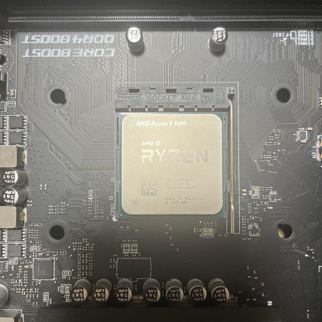 amd 5600 MSI B550M PRO-VDH WIFI セット