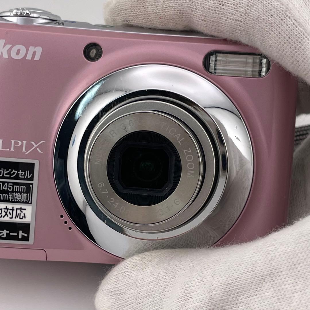 実写美⭕️【動作確認済】Nikon COOLPIX L21 デジカメ　ピンク