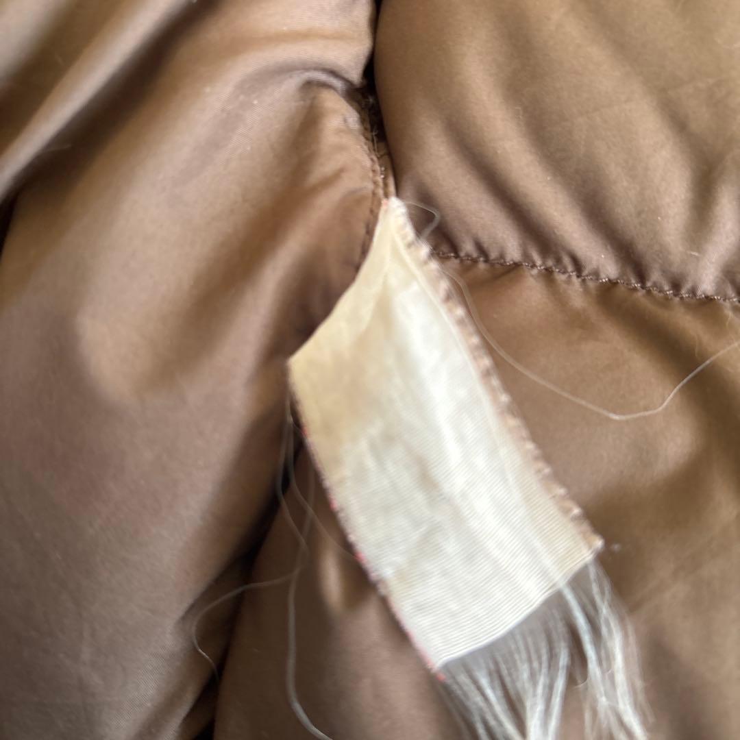 おまけつきノースフェイスダウンブラウン700ヌプシケンダル