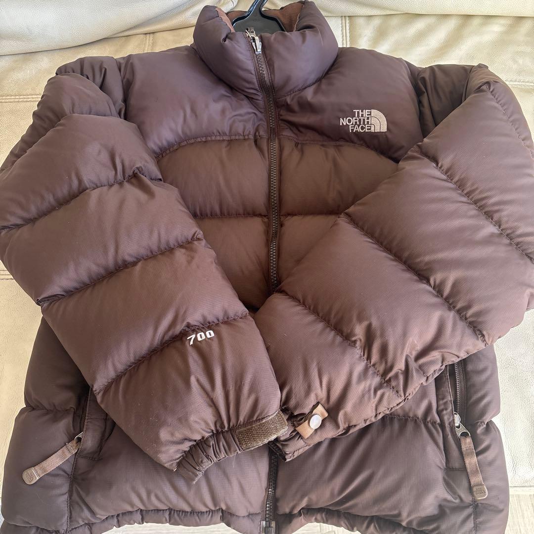 おまけつきノースフェイスダウンブラウン700ヌプシケンダル