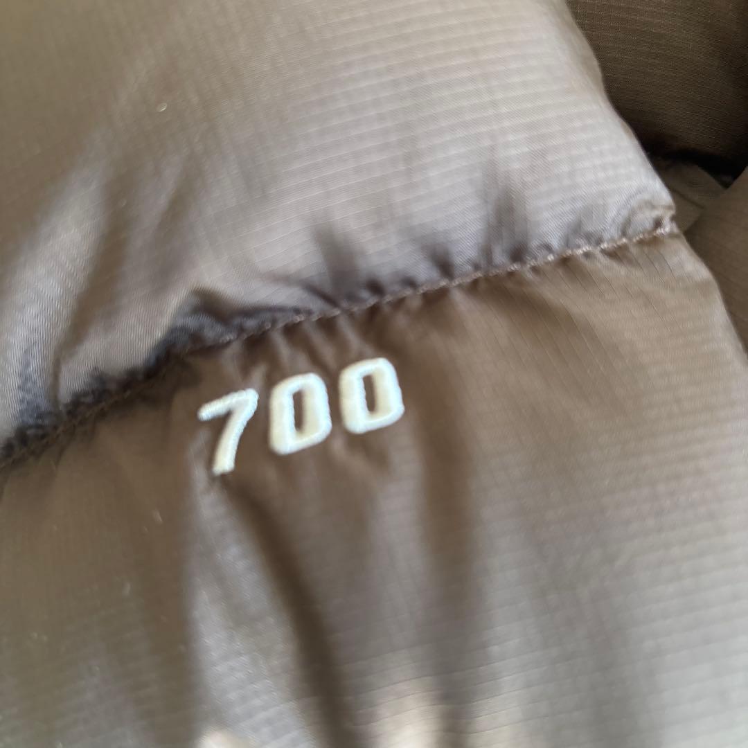 おまけつきノースフェイスダウンブラウン700ヌプシケンダル