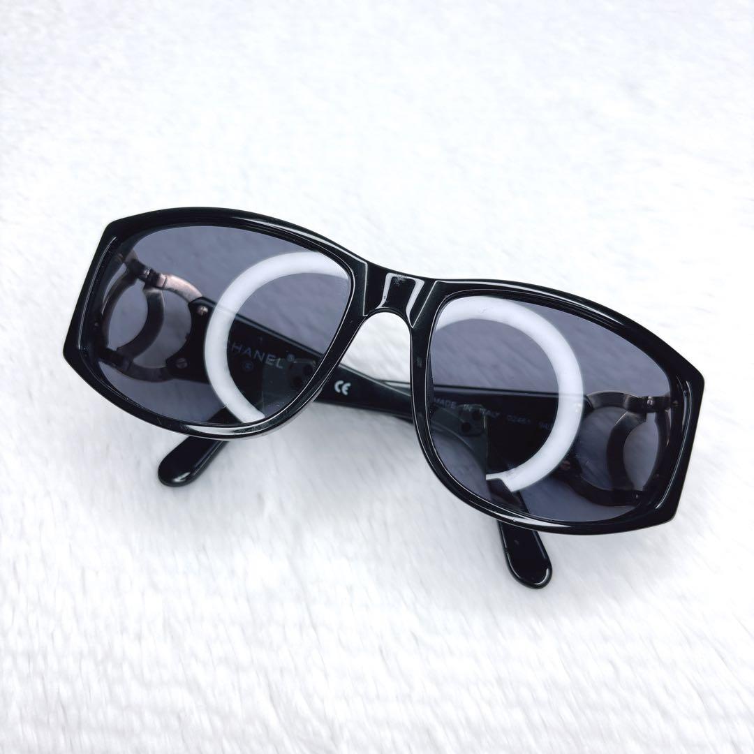 一級品✨ CHANEL シャネル　サイドゴールド　ココマーク　サングラス