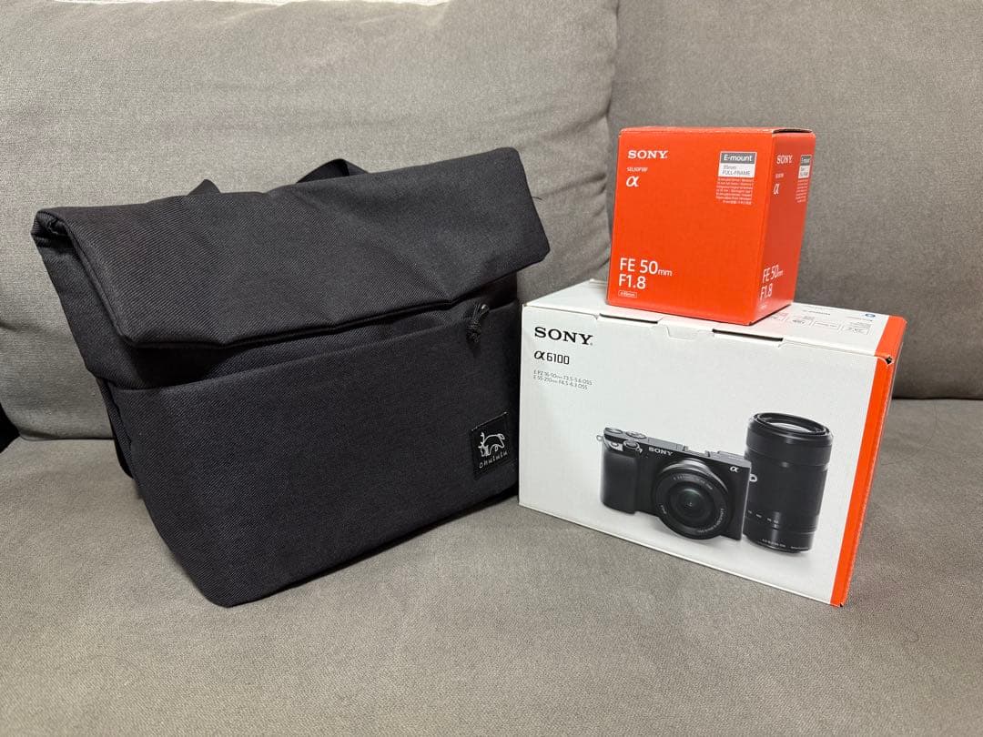 【11/6まで限定価格】SONY α6100 ダブルズームレンズキット