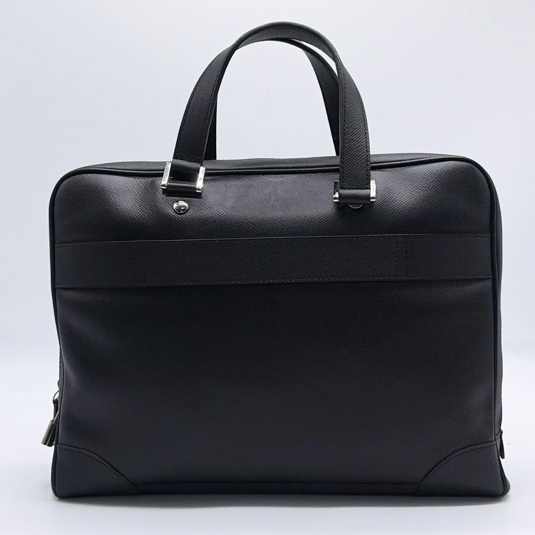 【美品】ルイヴィトン ビジネスバッグ イゴール　タイガ　ブラック 黒