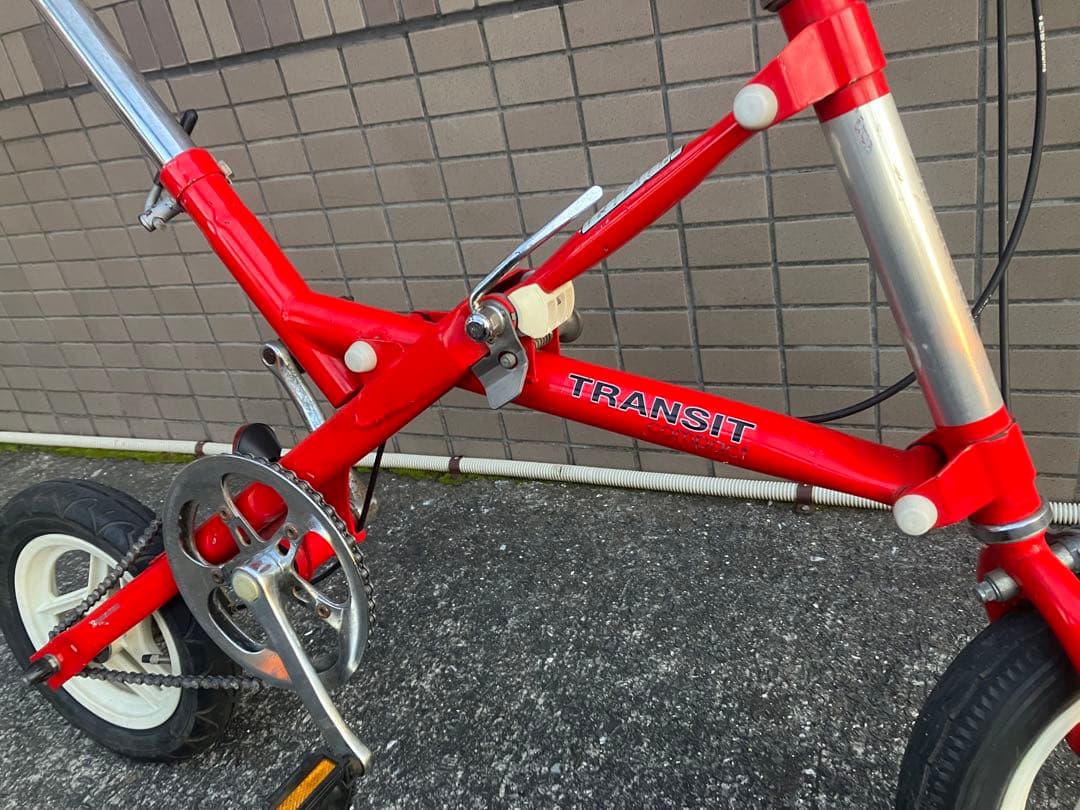 ブリヂストン　トランジットコンパクト　赤