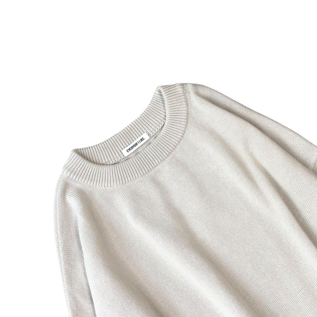 24SS✨ほぼ未使用✨Deuxieme Classe ベーシックニット 洗える