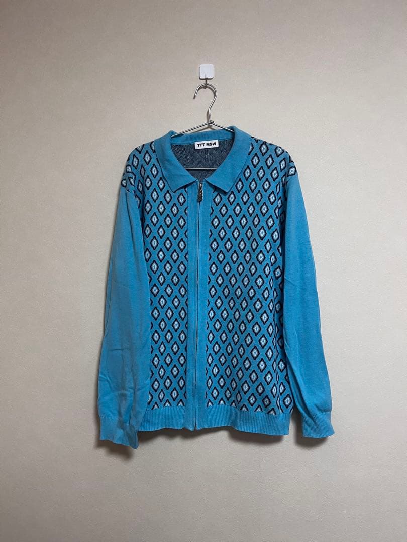 トップス TTT_MSW diamond knit polo