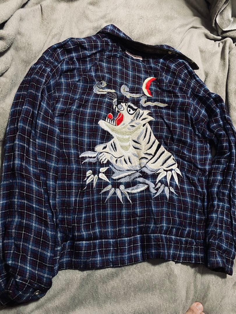 H.Ranch Marker日本 ベルベット スカジャン 限定版　unisex