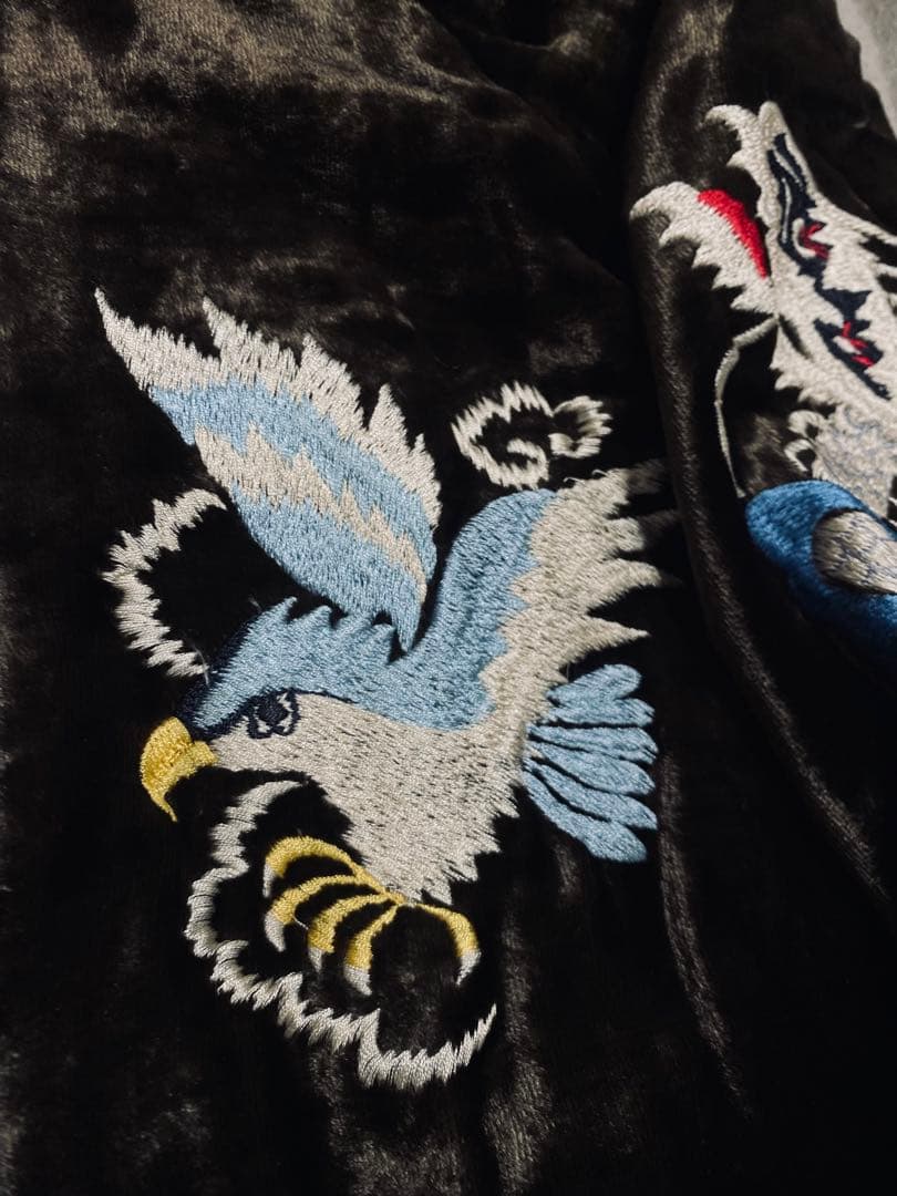 H.Ranch Marker日本 ベルベット スカジャン 限定版　unisex