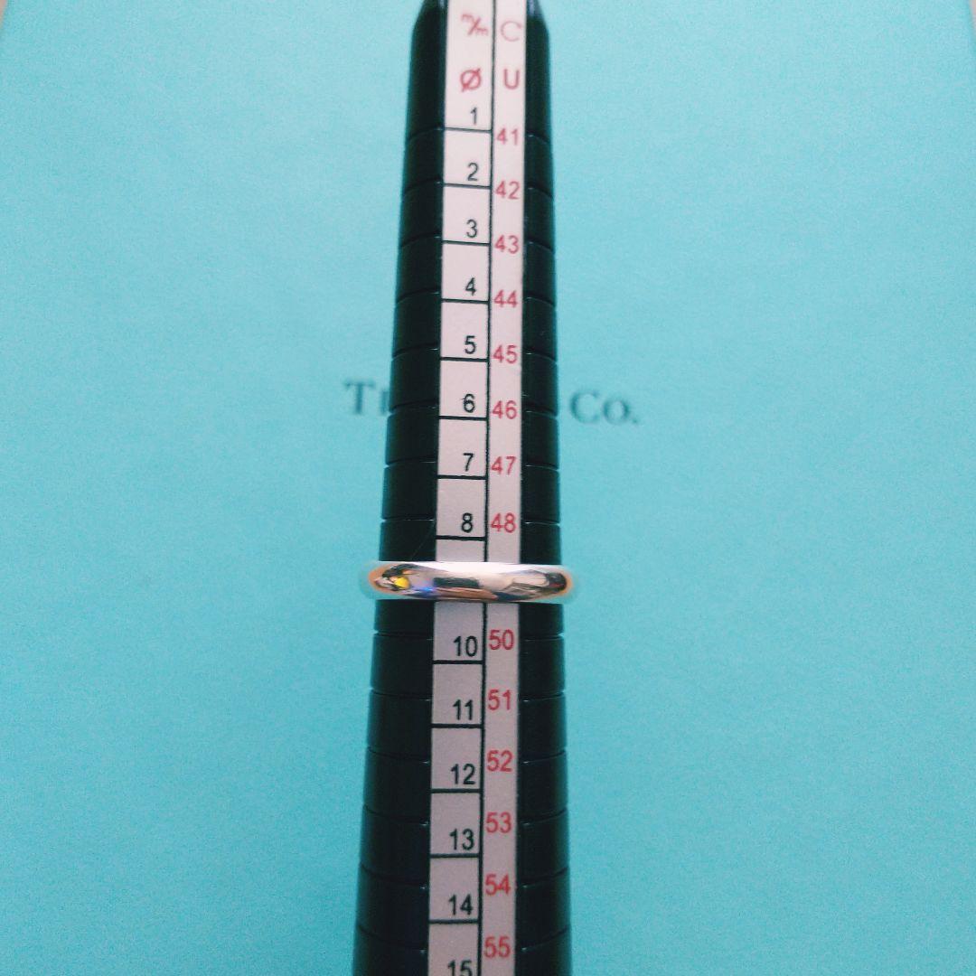 リターン　トゥ　ティファニー　オーバル　プレート　タグ　リング　9号　シルバー