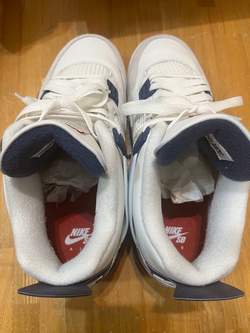 Air Jordan 4 /エアジョーダン4 26.5㎝ ホワイト/ネイビー