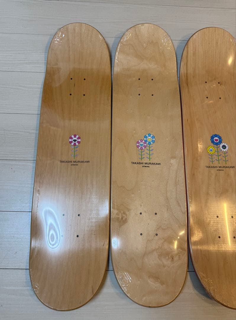Flower Skateboard Deck 5枚 Set 村上隆