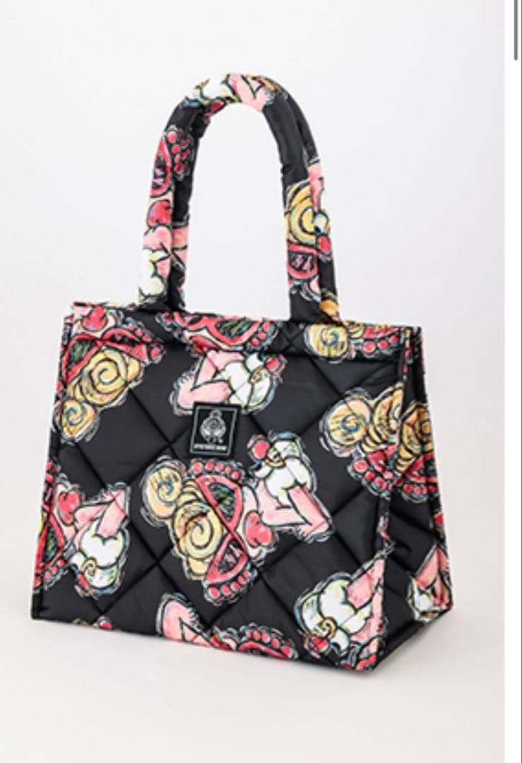 【新品】【匿名配送】ヒステリックミニ トートバッグスクエアバックマザーズバッグ黒