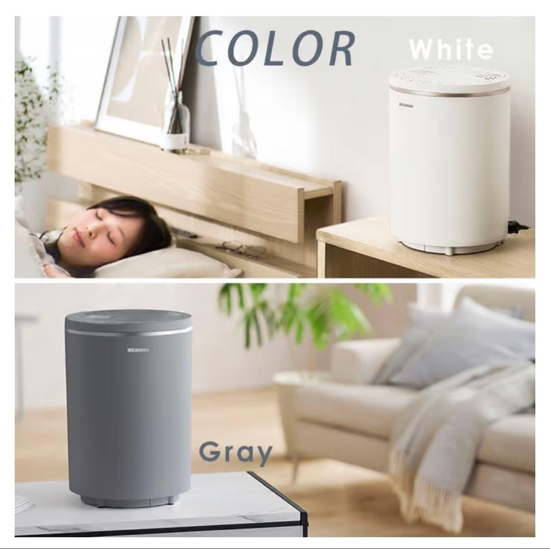 【新品未開封品】スチーム加湿器 AHM-MHU60A-H グレー