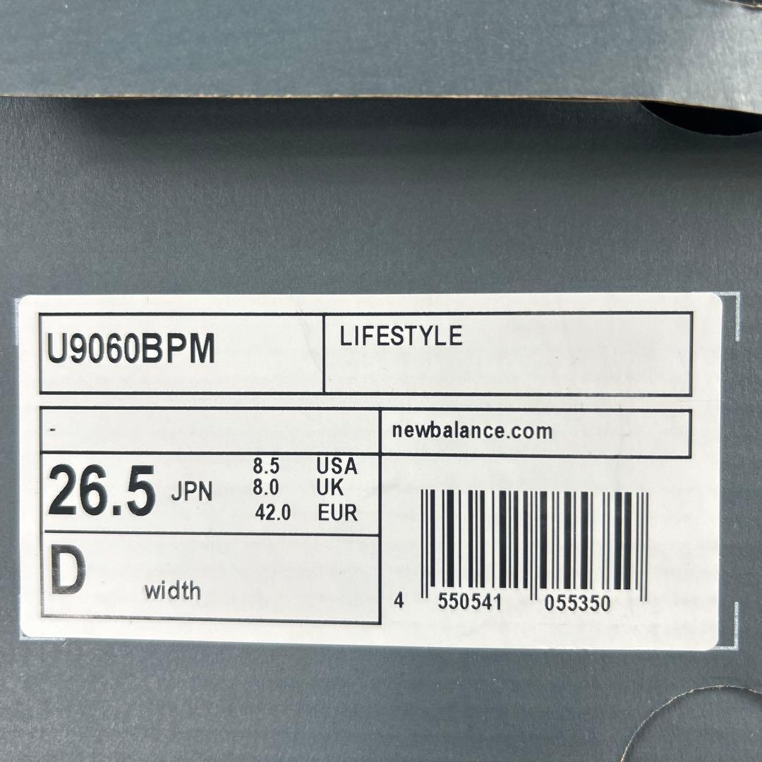 こ*様 【New Balance】9060 BPM Triple Black 2
