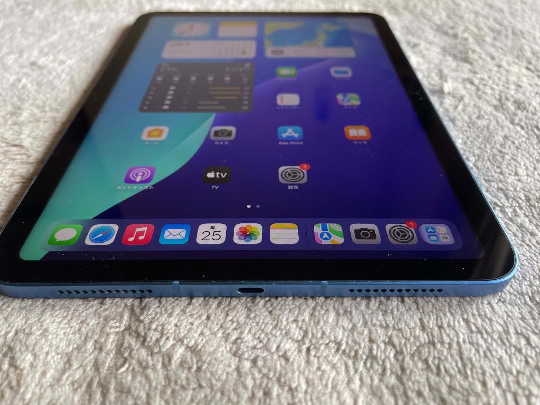 iPad 第10世代10.9インチ Wi-Fi-cell６４GBバッテリー８８％