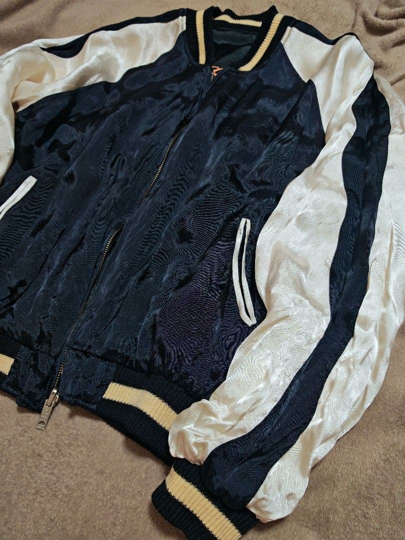 SEVEN ２面用 龍ワシ日本限定 スカジャン vintage レーヨン