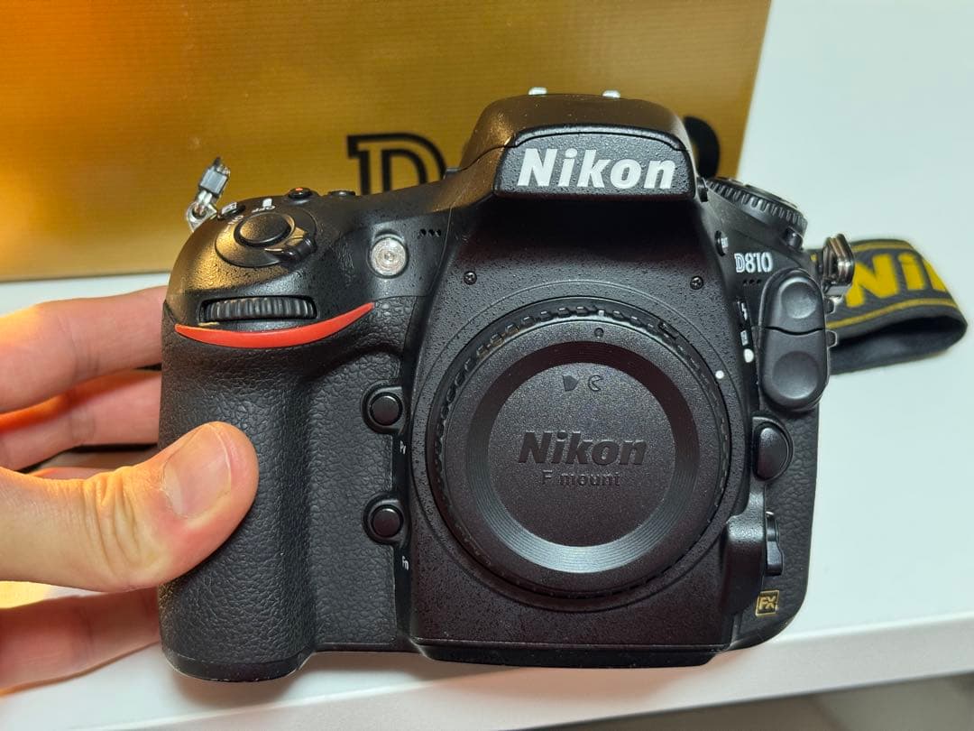 中古のNikon D810 ボディ