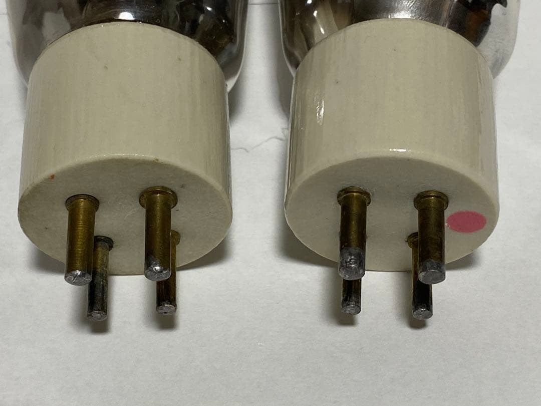 真空管　MAZDA 3T20 ペア　VT-62 801A 試験機測定済