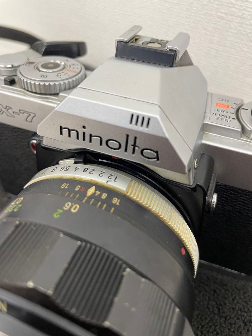 v*e様 Minolta X-7 一眼レフカメラ MC ROKKOR-PGレンズ
