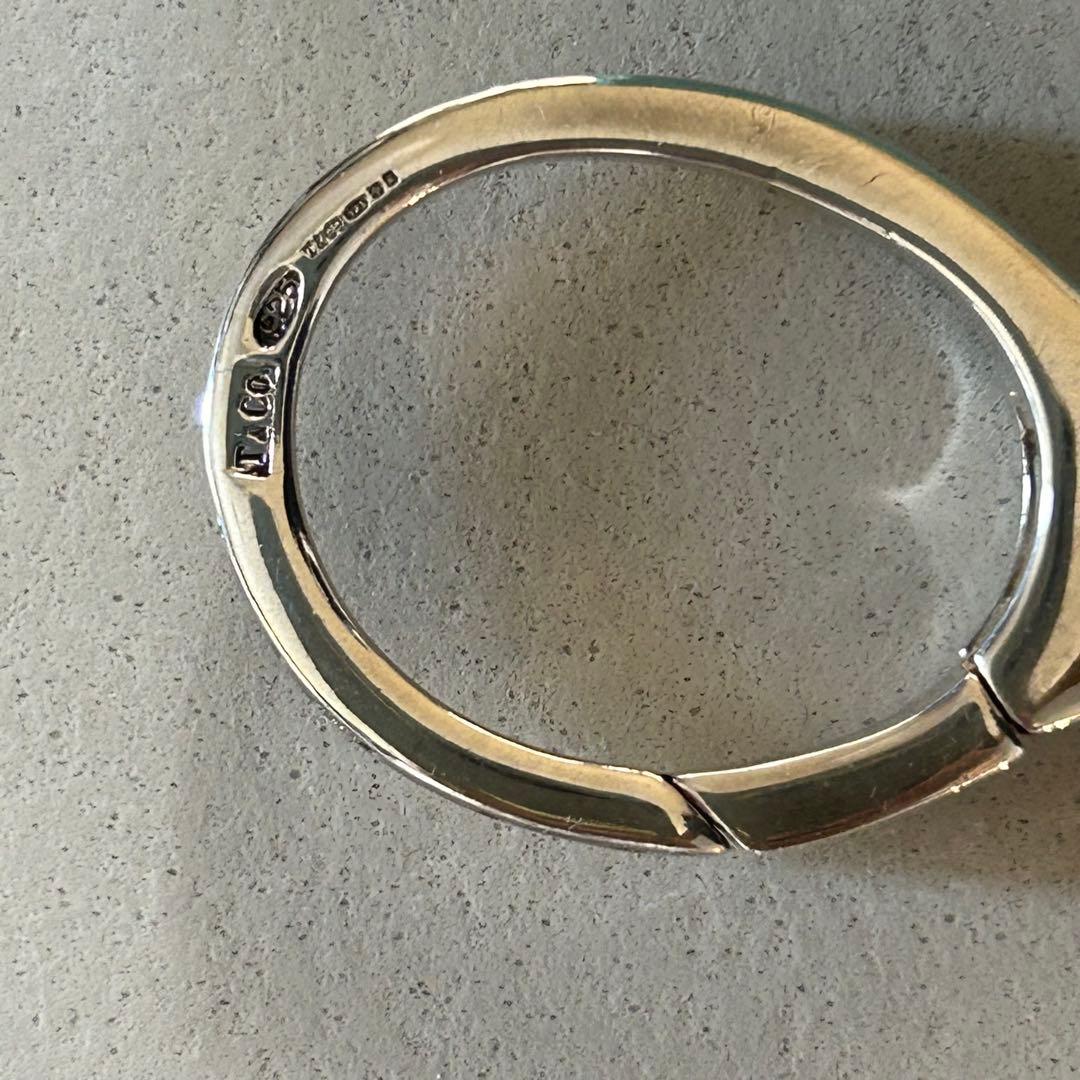 1*1様 TIFFANY&Co. ティファニー　キーリング テニスラケット　シル
