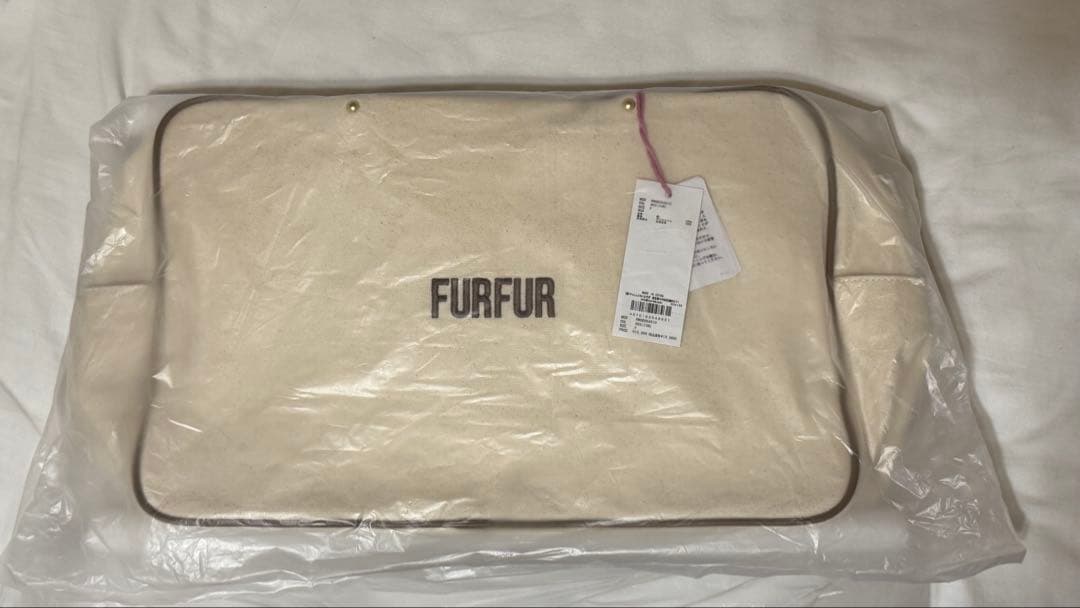 値下げ 新品未使用　FURFUR BIGボストンバッグ