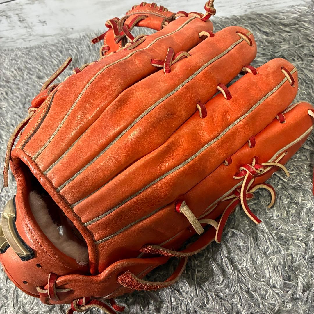 ミズノ グローバルエリート 外野手用 硬式グローブ Hセレクション01 左投げ