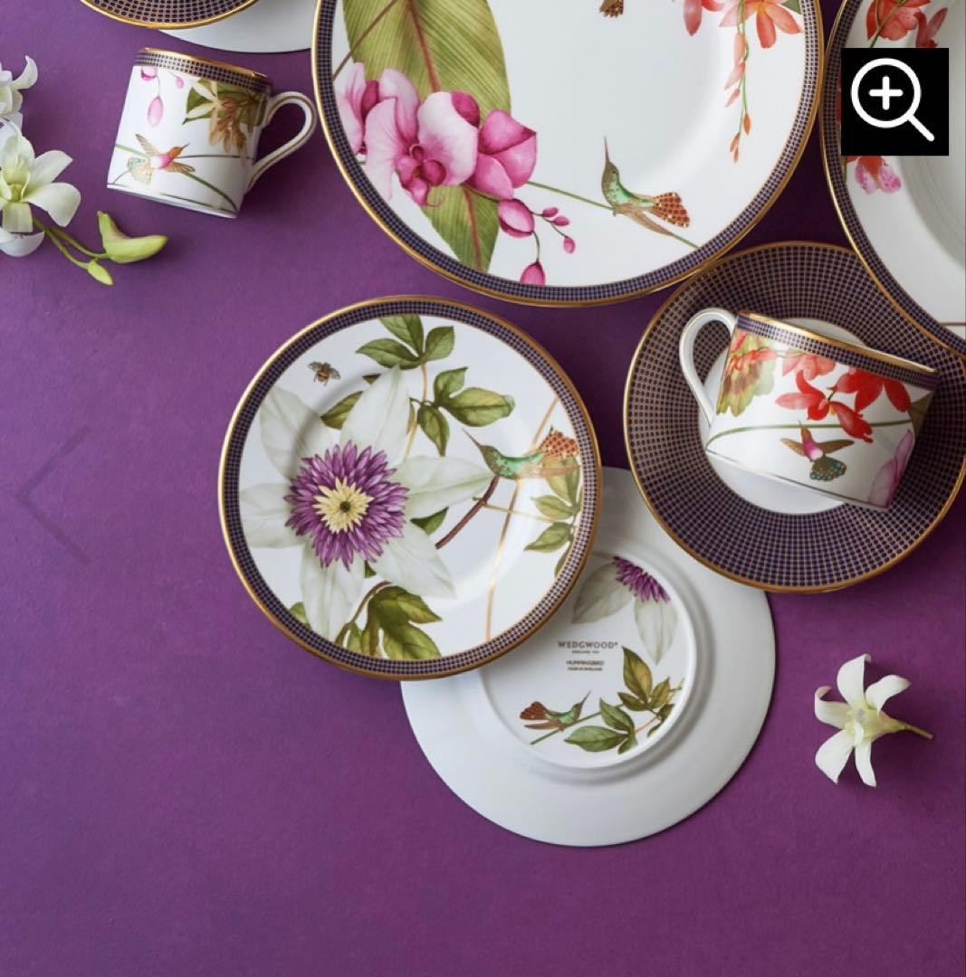 新品　ウェッジウッド　ハミングバード 15cm プレート