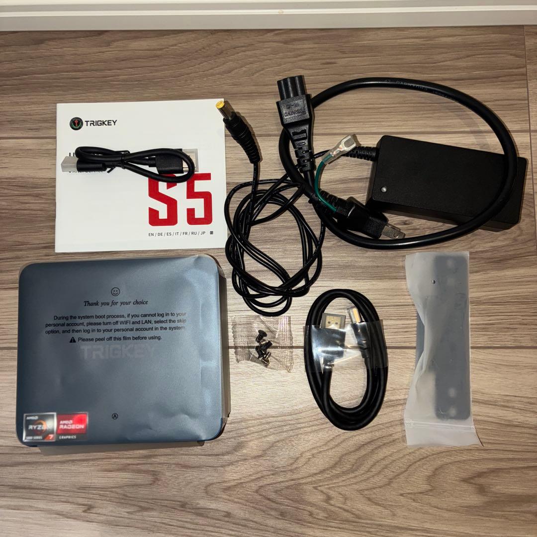 TRIGKEY ミニPC AMD Ryzen 7 5800H （値下げ中）