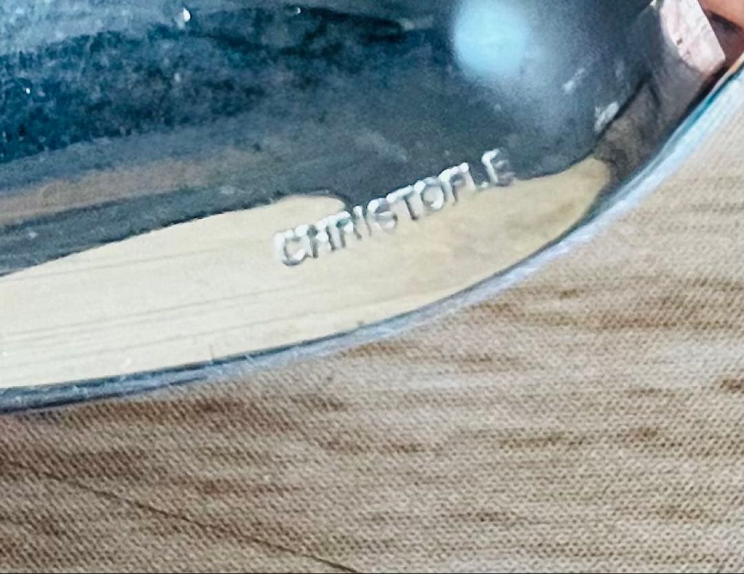 sterling クリストフル　スプーン　銀製