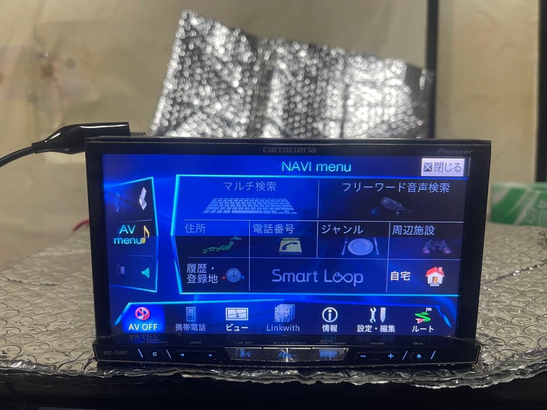カーナビ Pioneer carrozzeria avic-zh0007 2013