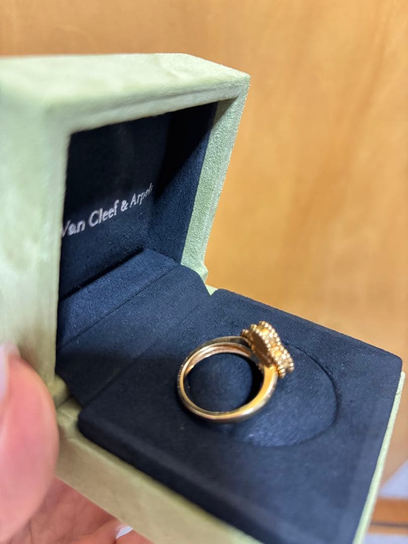 VanCleef＆Arpels ヴィンテージ アルハンブラ リング 55