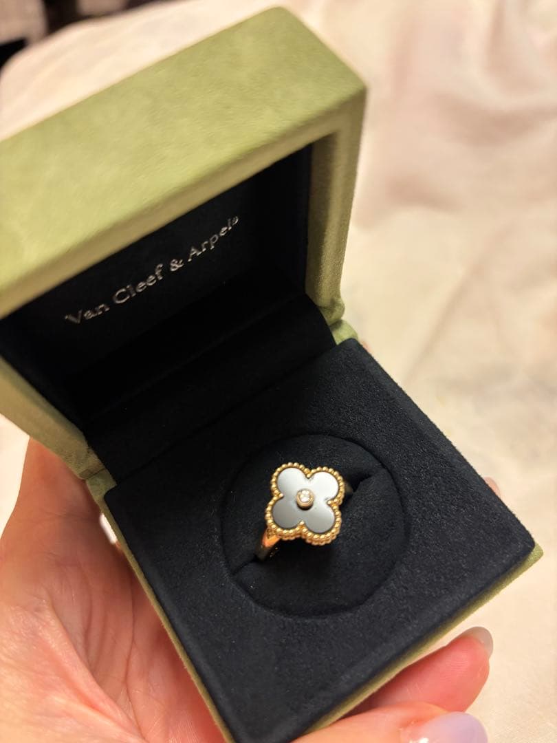 VanCleef＆Arpels ヴィンテージ アルハンブラ リング 55