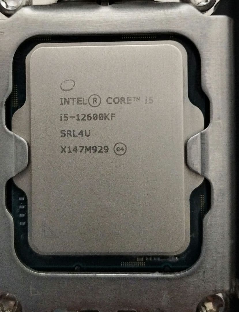 スマホ・タブレット・パソコン CORE i5 12600KF