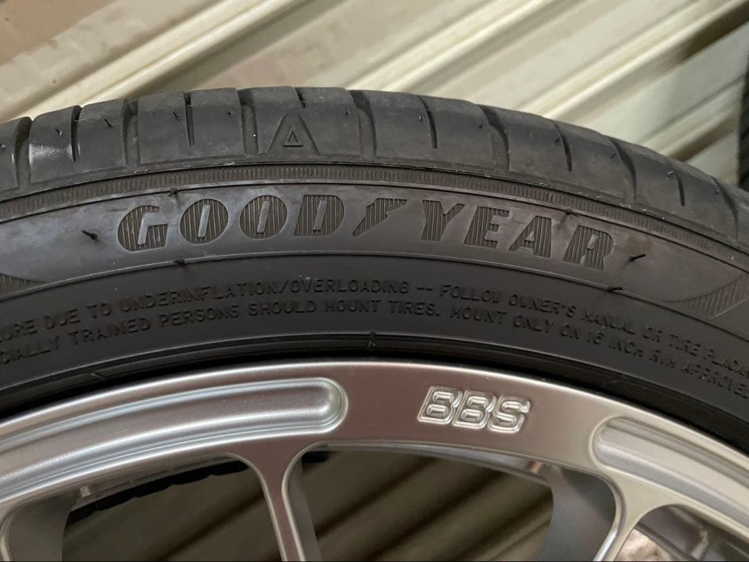 BBS 16インチホイールセット グッドイヤー