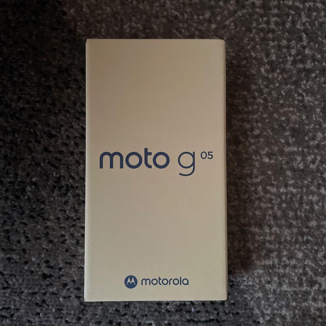 moto g 05 本体　ミスティーブルー　新品　未開封