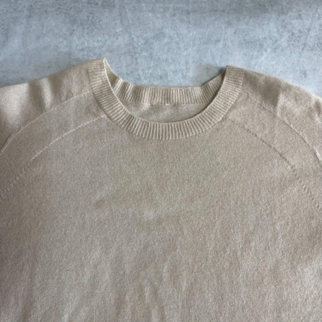 美品⭐️ドゥーズィエムクラス　CAPLI クルーネックプルオーバー　ベージュ