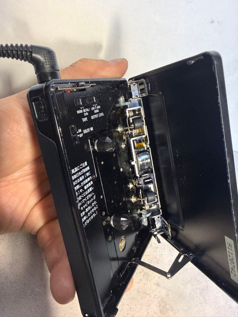 SHARP PiU JC-S100 カセットプレーヤー 日本製 90s ジャンク