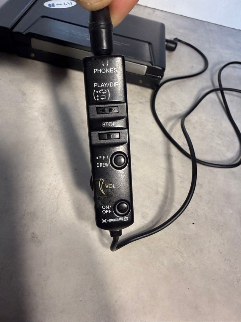 SHARP PiU JC-S100 カセットプレーヤー 日本製 90s ジャンク