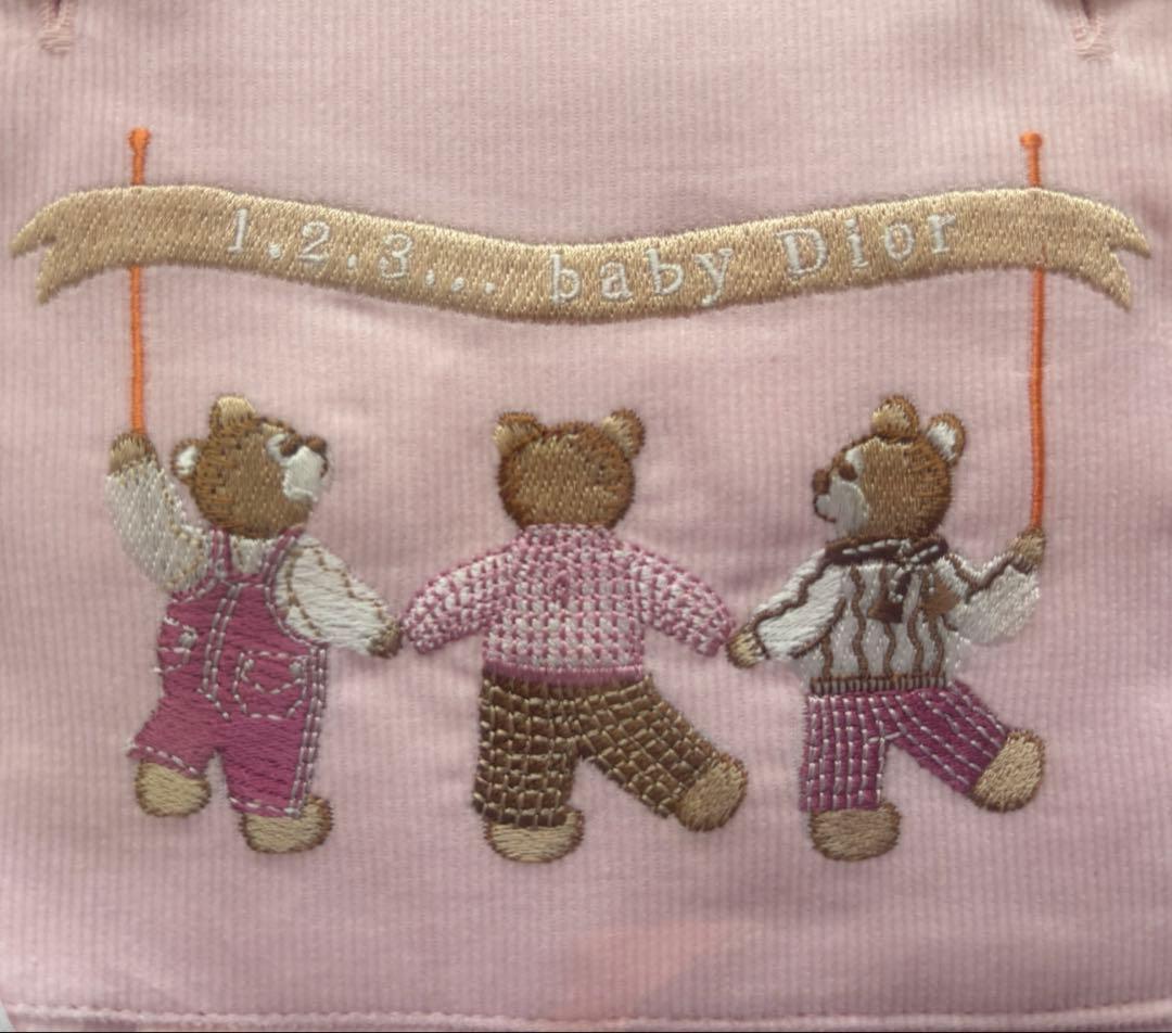 【新品未使用】baby Dior ピンクロンパース 95cm