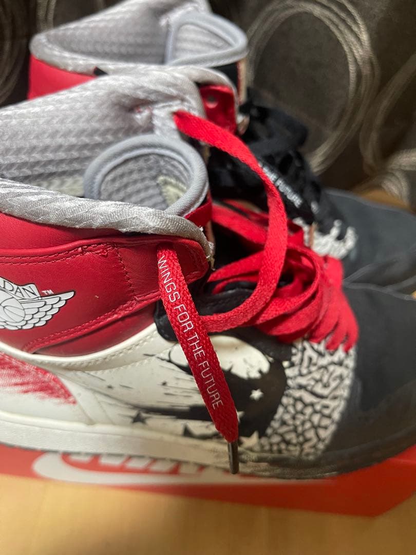 靴 Nike Air Jordan 1 Retro High Dave White