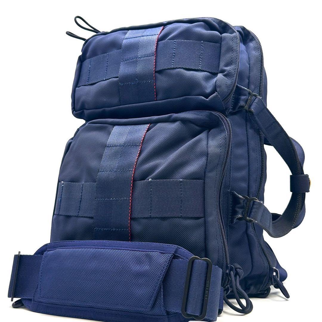 ブリーフィング ビームス別注 3way ビジネスバッグ リュック ネイビー