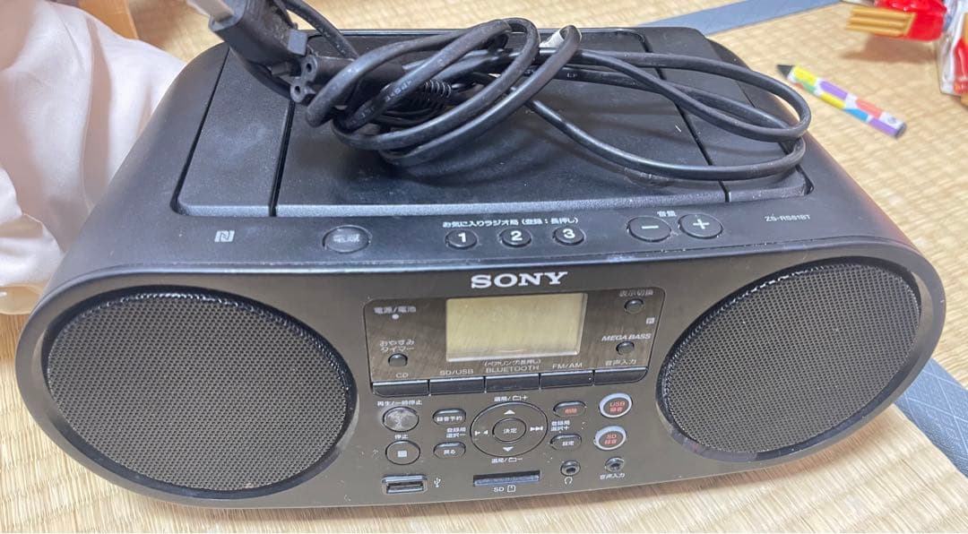 SONY ZS-RS81BT Bluetoothラジオコンポ